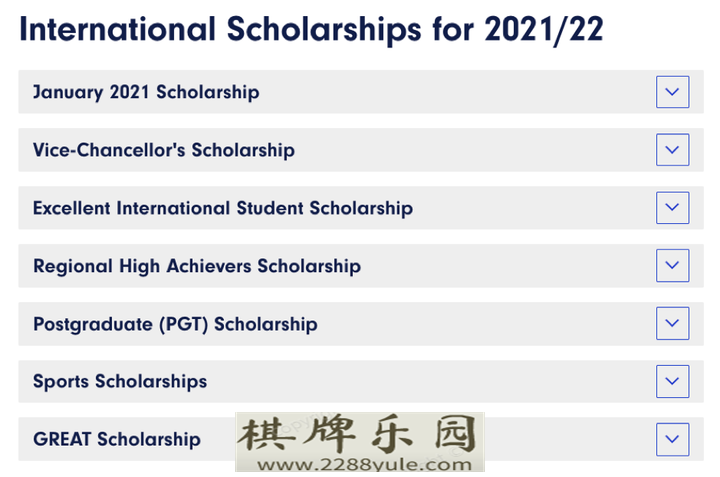 英国留学可申请哪些奖学金